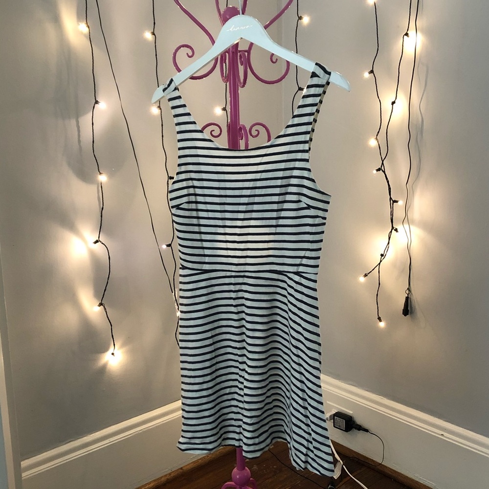 Striped Skater Dress